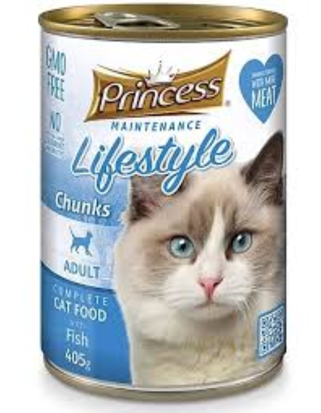 PRINCESS CAT/F CHUNKS FISH 405G